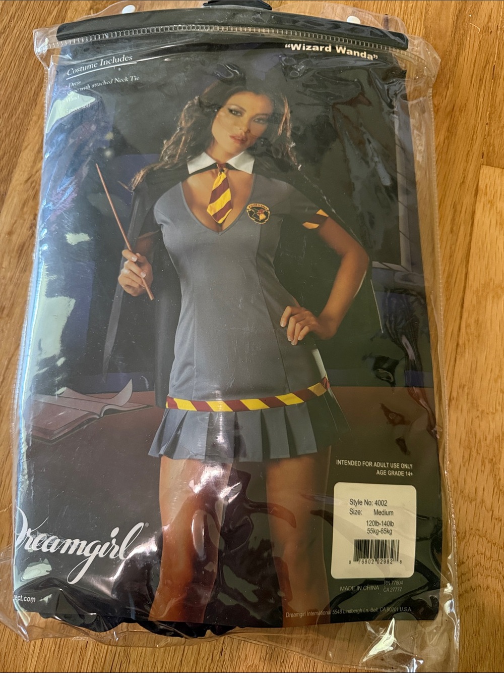 Dreamgirl Wizard School Costume- medium